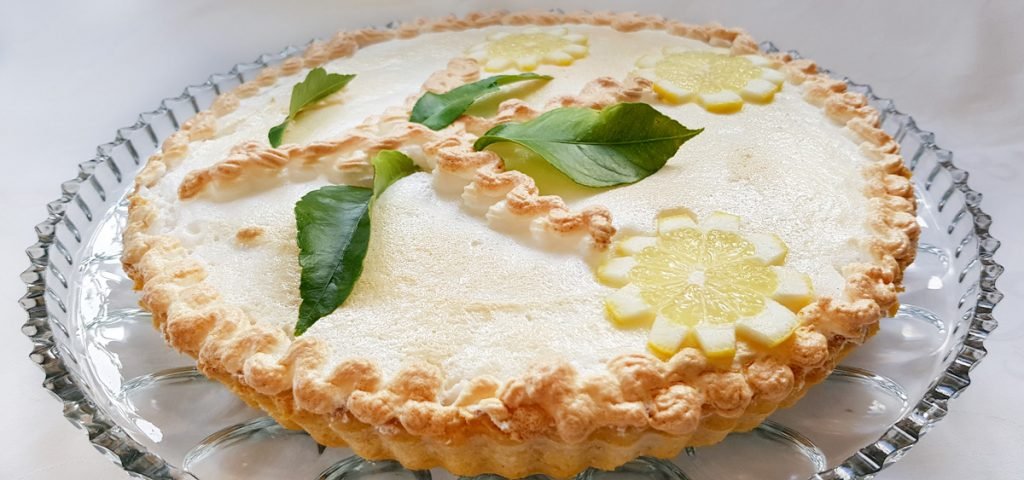 Tarte de limão merengada