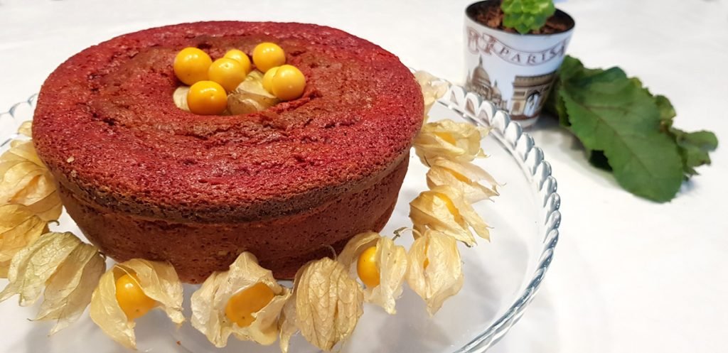 Bolo de beterraba