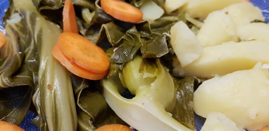 Vegetais do cozido à portuguesa minhoto