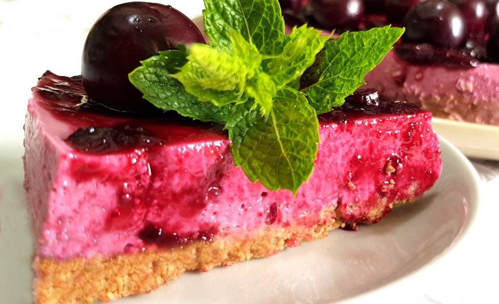 Cheesecake de cereja 1