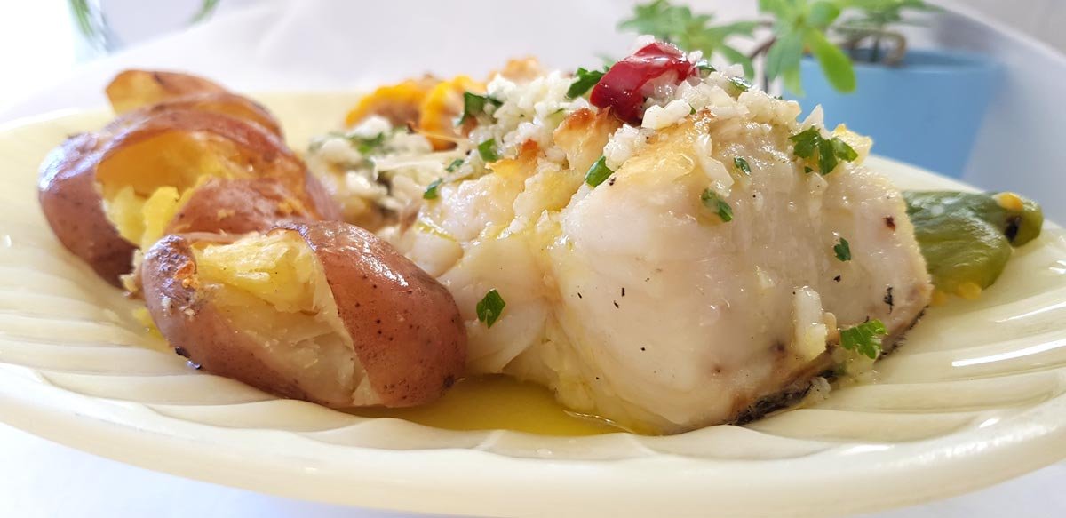 Bacalhau na brasa