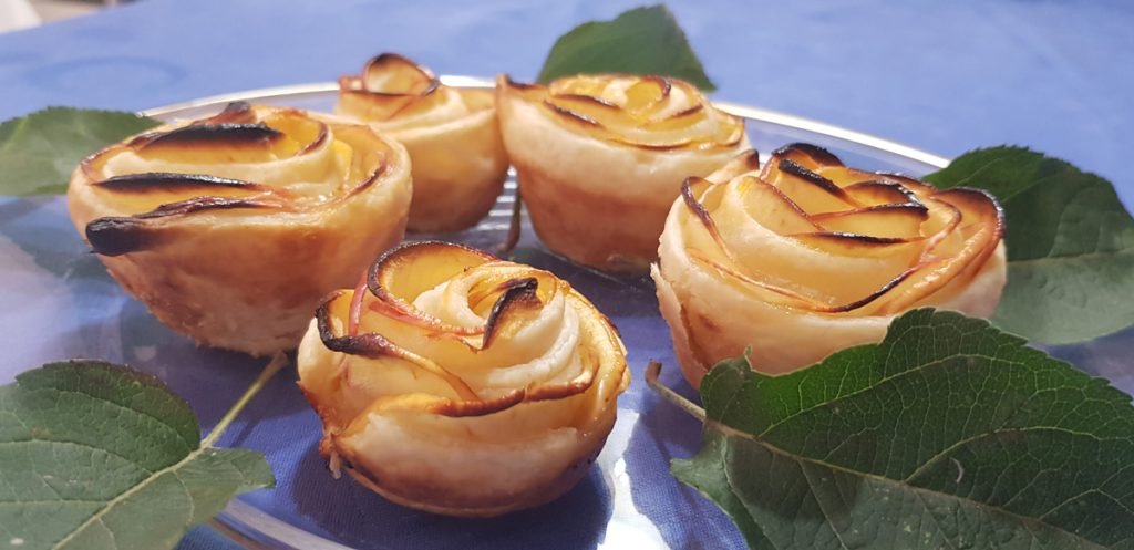 Rosas de maçã 3