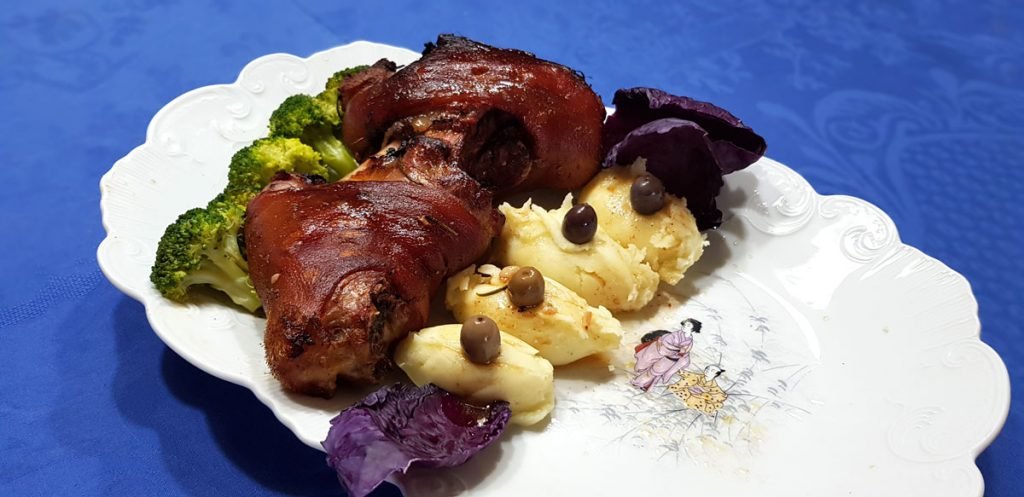 Pernil assado no forno