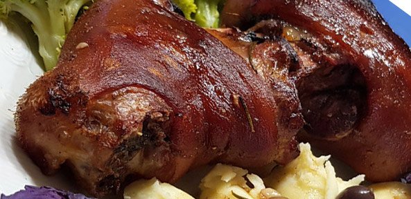 Pernil de porco assado