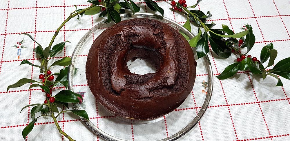 Bolo de cacau