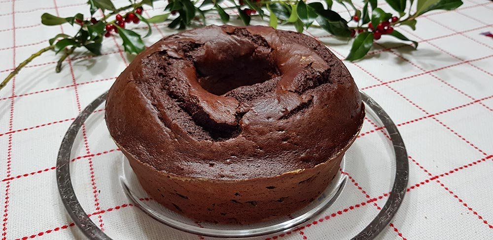 Bolo de cacau