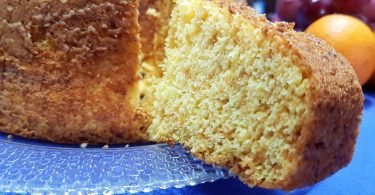 Receita de Pão de ló com farinha de milho