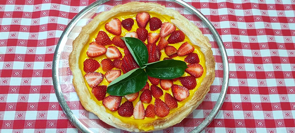 Tarte de morango 1