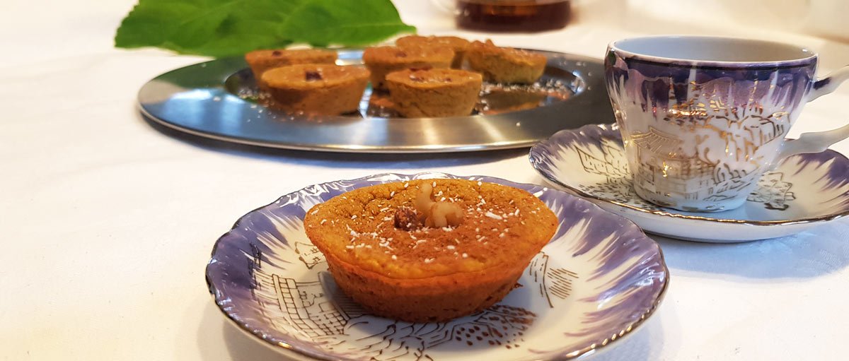 Muffins de cenoura