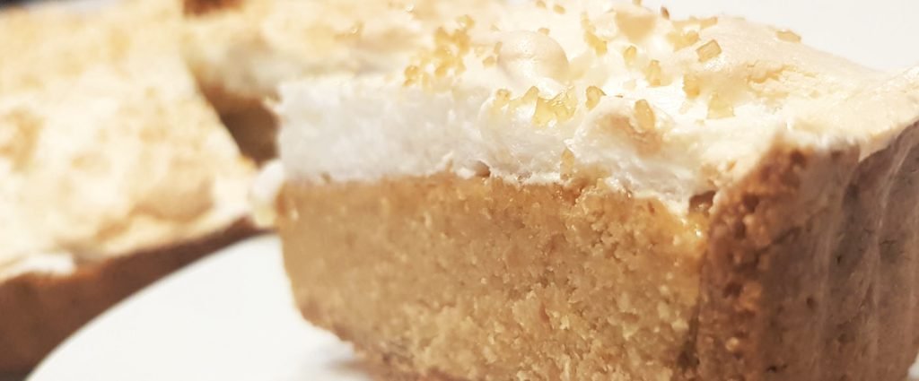 Tarte de feijão merengada 3