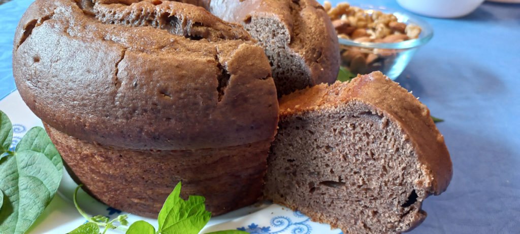 Bolo de feijão preto